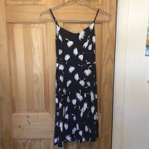 Navy blue summer dress
